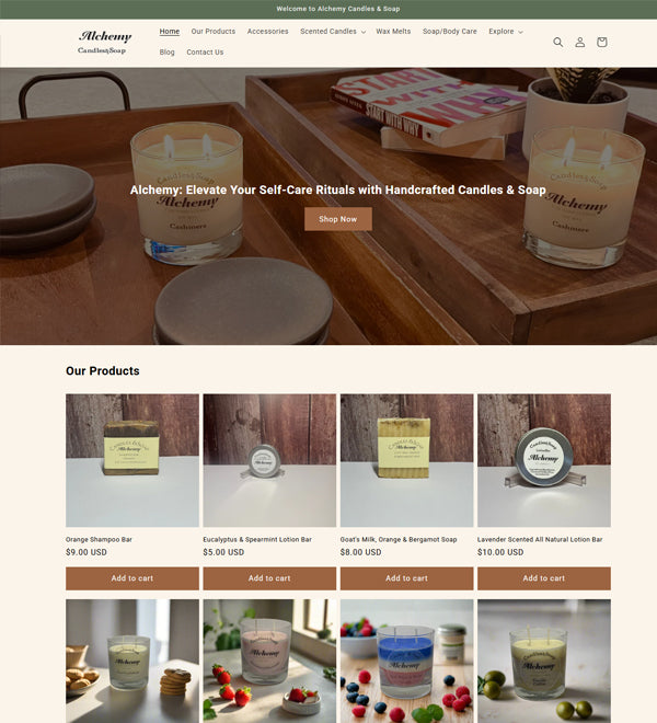 Alchemy Candles & Soap