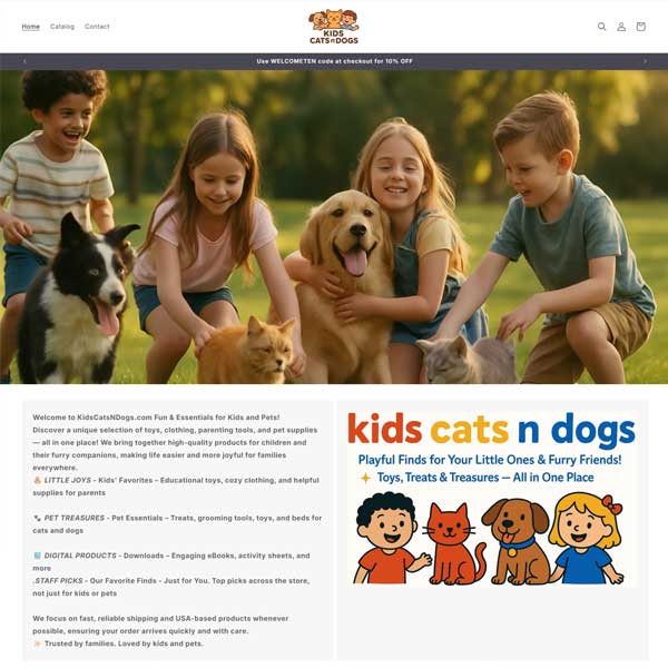 Kids Cats n Dogs